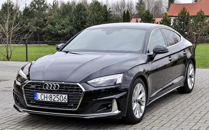 lubelskie Audi A5 cena 170000 przebieg: 33000, rok produkcji 2020 z Gliwice